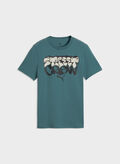 T-SHIRT CON GRAFICA MID 90S BAMBINO, 41 EMERALD ICE, thumb
