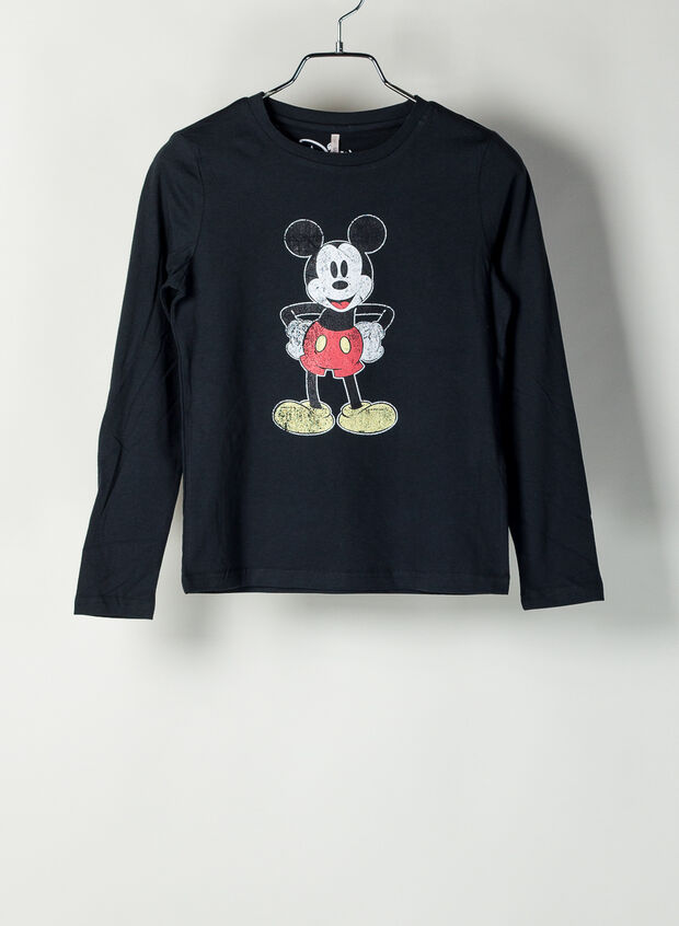 T-SHIRT MOUSE RAGAZZA, PHANTOM, large