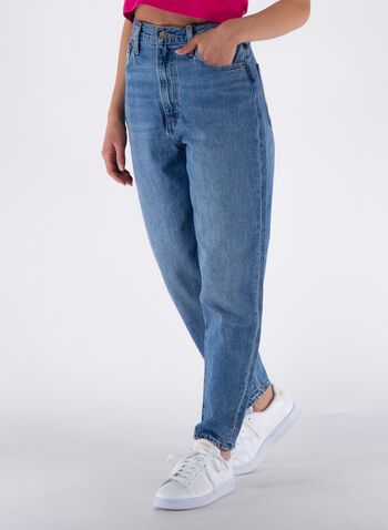 JEANS AFFUSOLATI HIGH LOOSE, 0012MEDIO, small