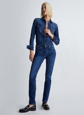 CAMICIA JEANS, 77917 STONE, small