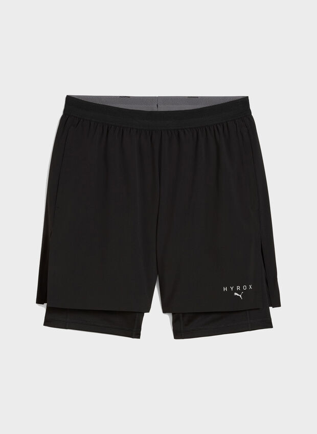 SHORT 2 IN 1 PUMA X HYROX, 01 BLK, large