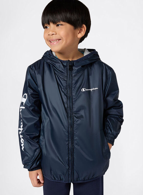 GIACCA LEGGERA CON CAPPUCCIO RAGAZZO, BS501 NVY, medium