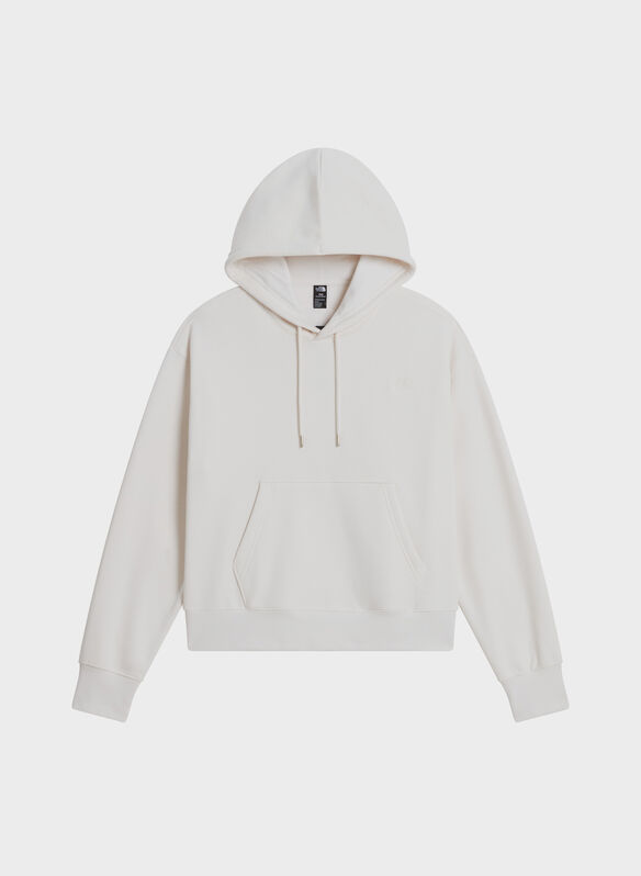 FELPA ESS MICRO LOGO HOODIE, - WHT DUNE, medium
