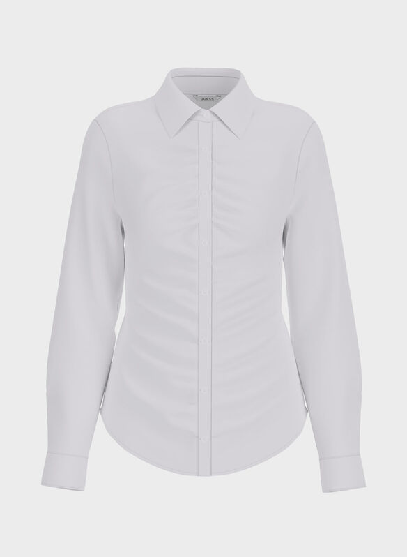 CAMICIA POLPELINE STRETCH, G011 WHT, medium