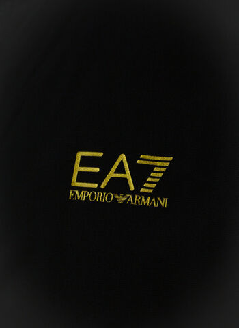 TUTA POLY FULL ZIP MICRO LOGO, 0208 BLKGOLD, small