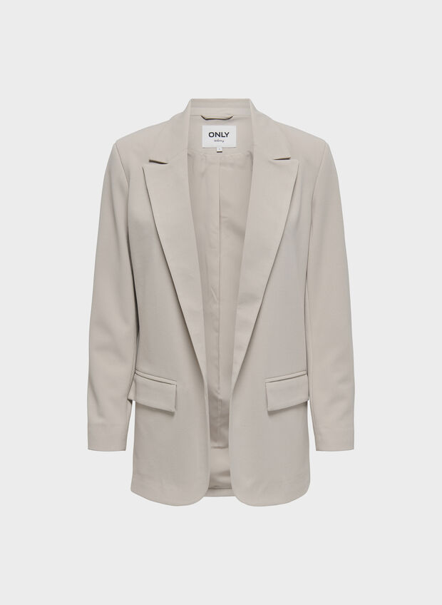 GIACCA BLAZER CAROLINA, SILVER GRAY, large