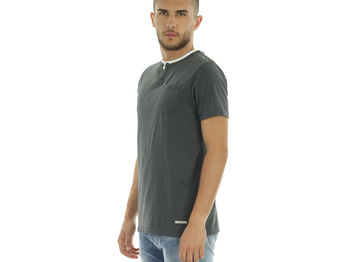 T-SHIRT DOPPIO COLLO , , small