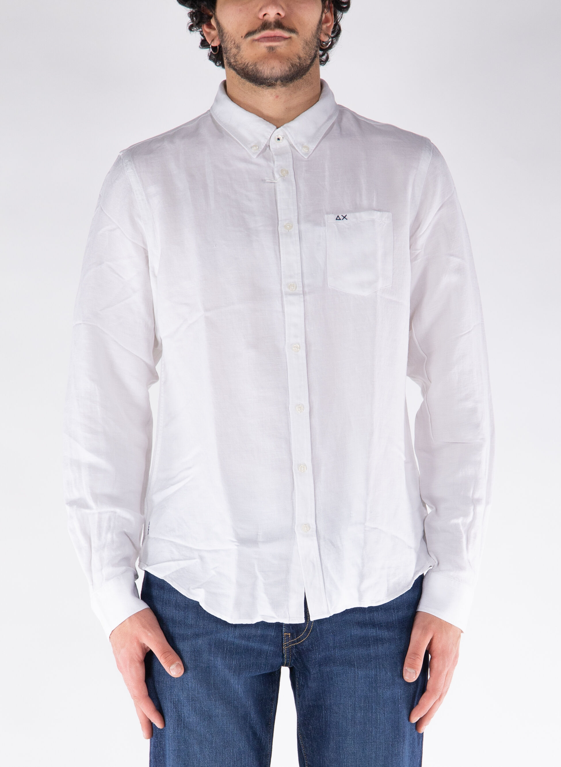 SUN68 CAMICIA A MANICHE LUNGHE