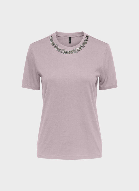 T-SHIRT PARKT PERLE, PALE LILAC, medium