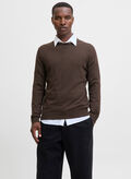 MAGLIONE EMIL GIROCOLLO NOOS, MULCH BROWN, thumb