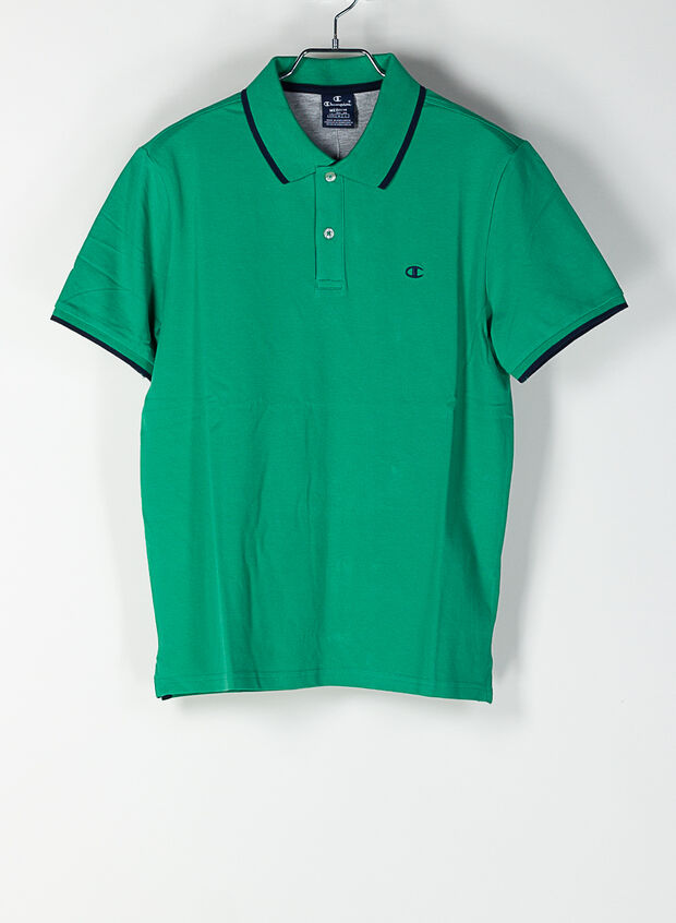 POLO PIQUET STRETCH, GS018GREEN, large