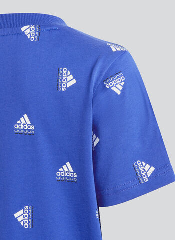 T-SHIRT CON LOGO PATTERN RAGAZZO, ROY, small