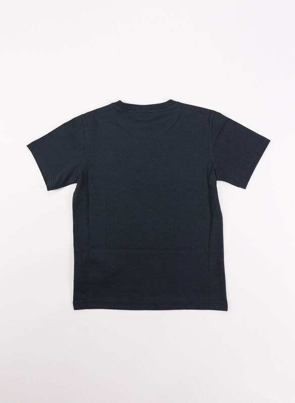 T-SHIRT LOGO PASTELS DA RAGAZZO, KK001BLK, medium