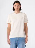 T-SHIRT HERITAGE LOGO, YS084 PANNA, thumb