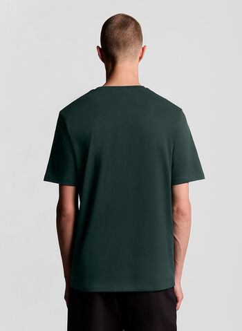 T-SHIRT PLAIN, W486 DARK GREEN, small