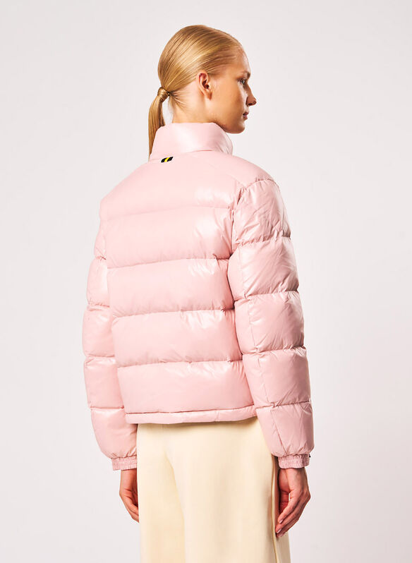 GIUBBOTTO NOLETTA PIUMA LACCATO, 8235XP ROSE, medium