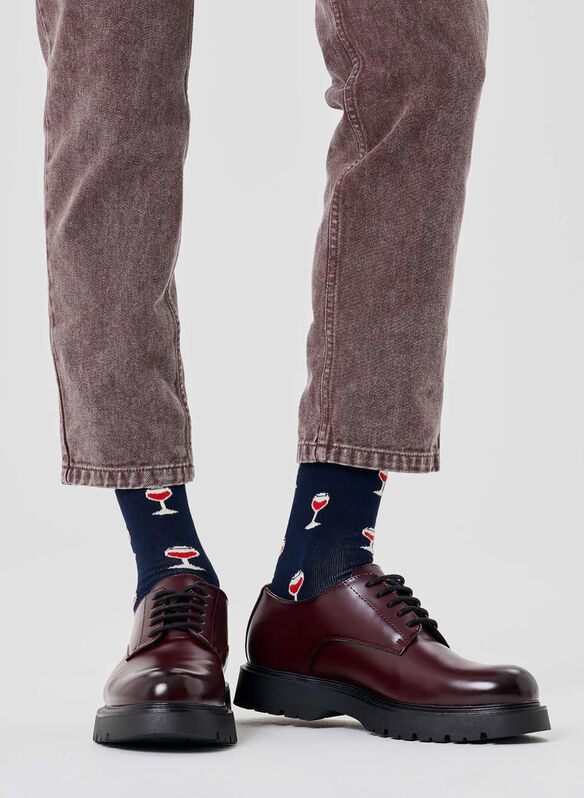 CALZA GLASS OFF WINE UNISEX, NVY, medium