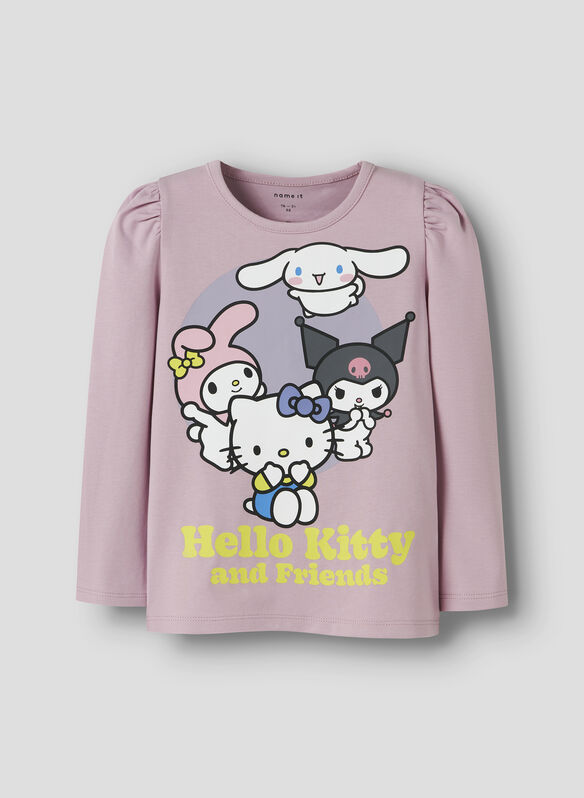 T-SHIRT HELLO KITTY BAMBINA, DAWN PINK, medium