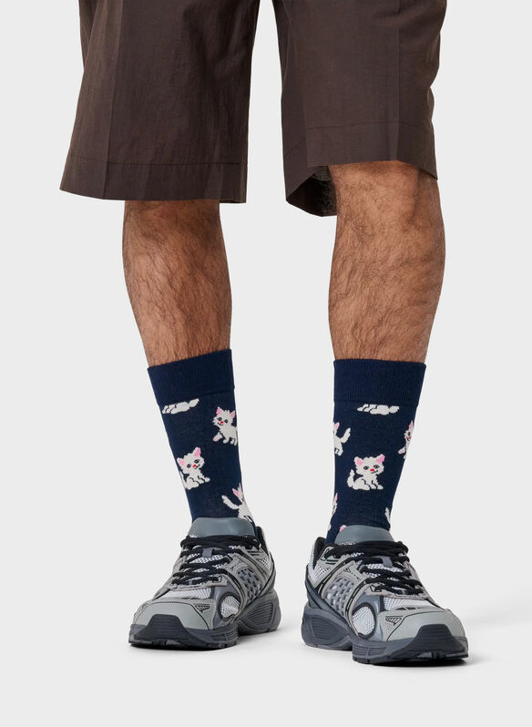 CALZA KITTEN, NAVY, medium