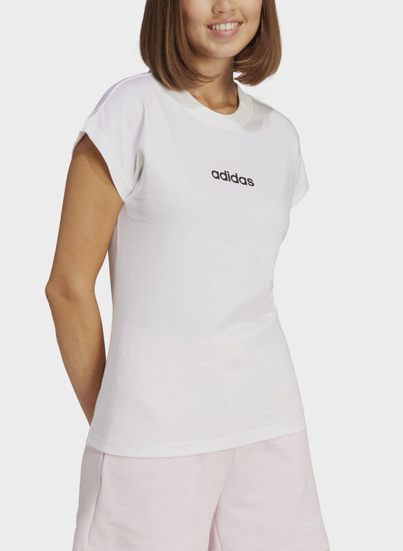 T-SHIRT ESSENTIALS LINEAR, - WHT, medium