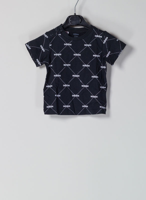 T-SHIRT PATTERN INFANT, BLK, medium