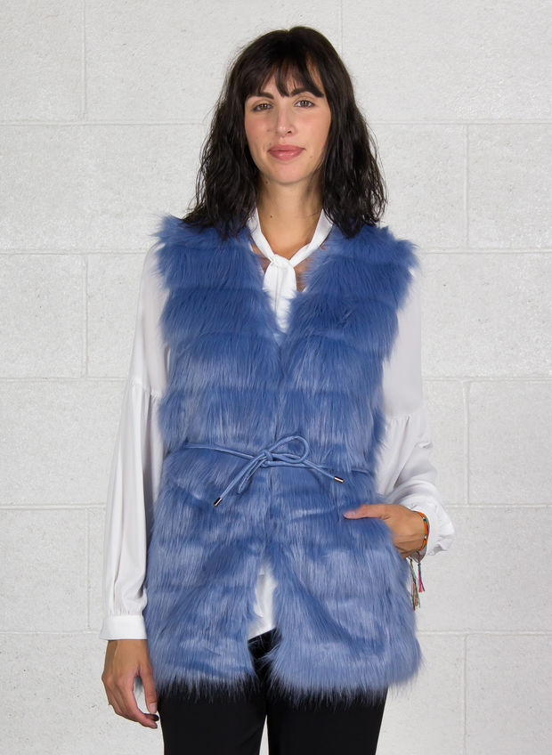 GILET ECOPELLICCIA, G7Q1POLVERE, large