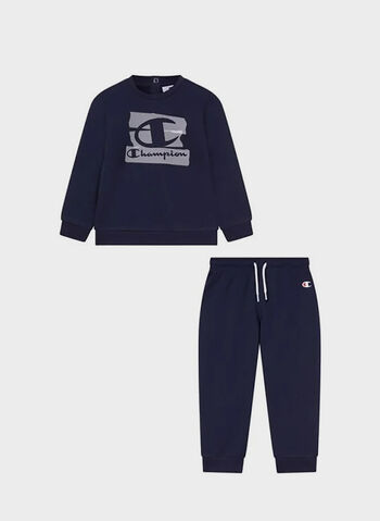 TUTA GIROCOLLO LOGO PRINT BIMBO, BS501 NVY, small