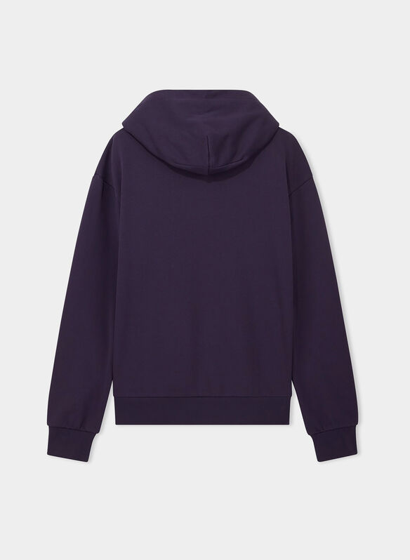 FELPA LOGO STRASS HOODIE, UA139 PURPLE, medium