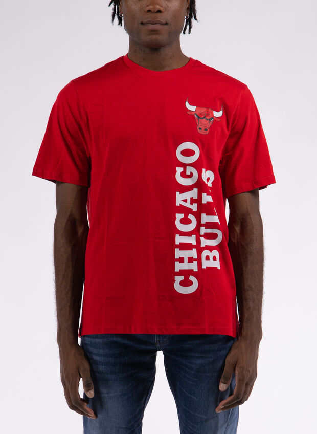 T-SHIRT NYY CHICAGO BULLS, RED, large