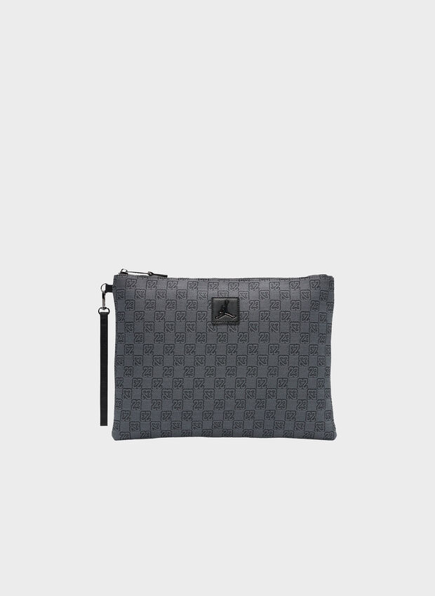 POCHETTE MONOGRAM JORDAN UNISEX, G9Q DARK SMOKE, large