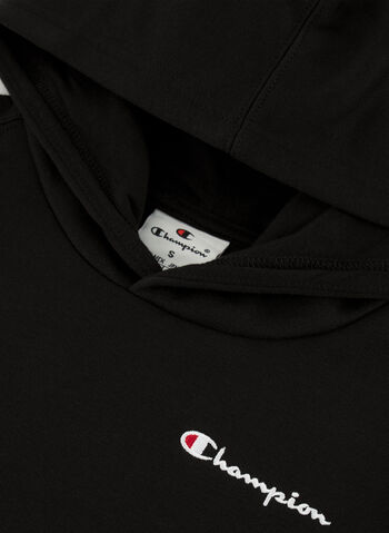 FELPA HOODIE CON LOGO RAGAZZO, KK001 BLK, small