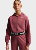 FELPA NIKE PRO RAGAZZA, 654 PINK SMOKE, thumb
