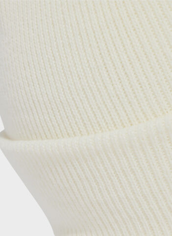 CAPPELLO CON LOGO RICAMATO, PANNA, small