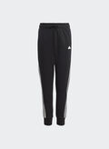 PANTALONE CON 3 STRISCE FUTURE ICONS RAGAZZA, BLKWHT, thumb