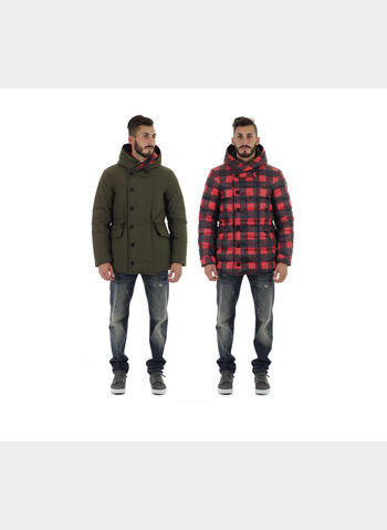 PIUMINO UOMO REVERSIBILE LUNGO , 187FORESTA, small