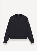 FELPA GIROCOLLO COTTON, 99 BLK, thumb