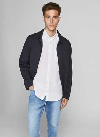 CAMICIA OXFORD, WHITE, small