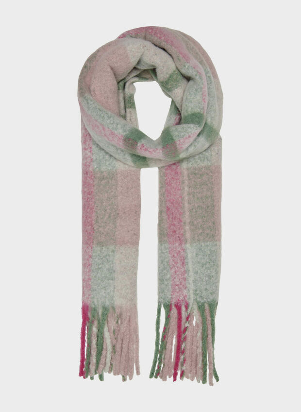 SCIARPA JENNA CHECK FRANGE, , large