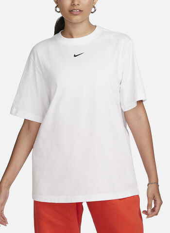 T-SHIRT ESSENTIAL, 100 WHT, small