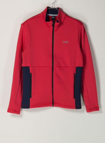 MAGLIA TERMICA DA SCI FULL ZIP, 15FUOCOBLUE, small