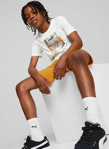 T-SHIRT ESS STREET GRAPHIC RAGAZZO, 02 WHT, small