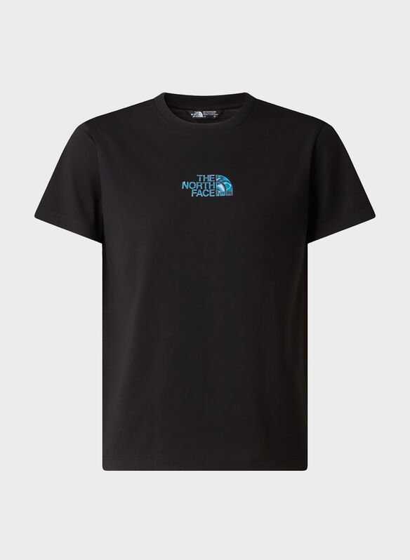 T-SHIRT LOGO LIQUID RAGAZZO, - BLK, medium