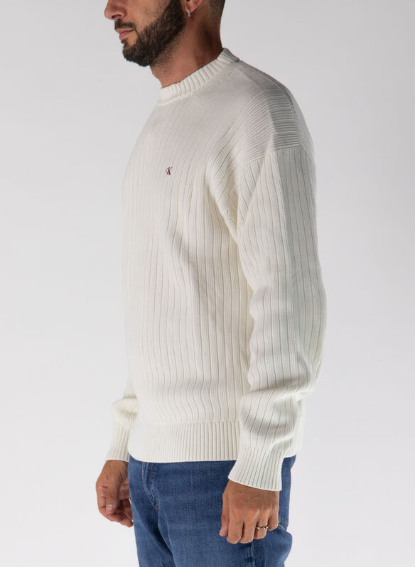 MAGLIONE A COSTINE, YAS LATTE, medium