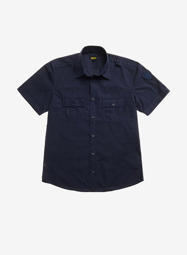 CAMICIA BENSON, 888 NVY, large