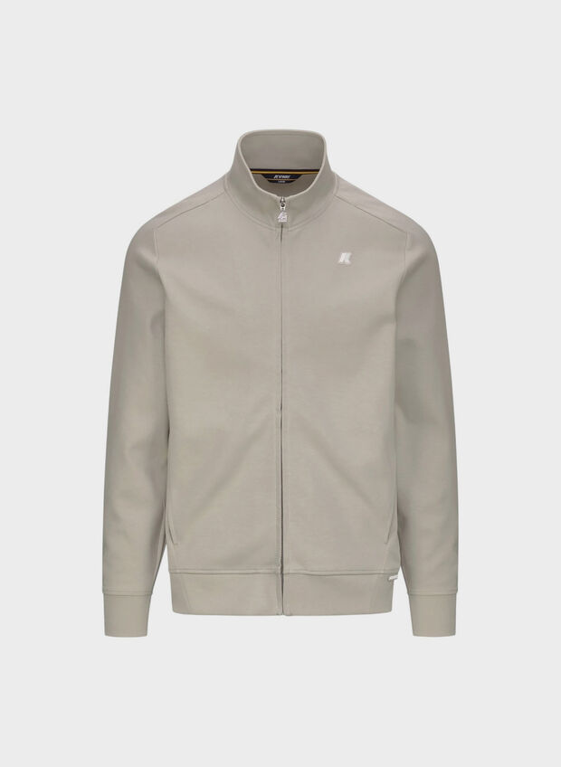 FELPA FULL ZIP HAYCE INTERLOCK, 634 BEIGE, large