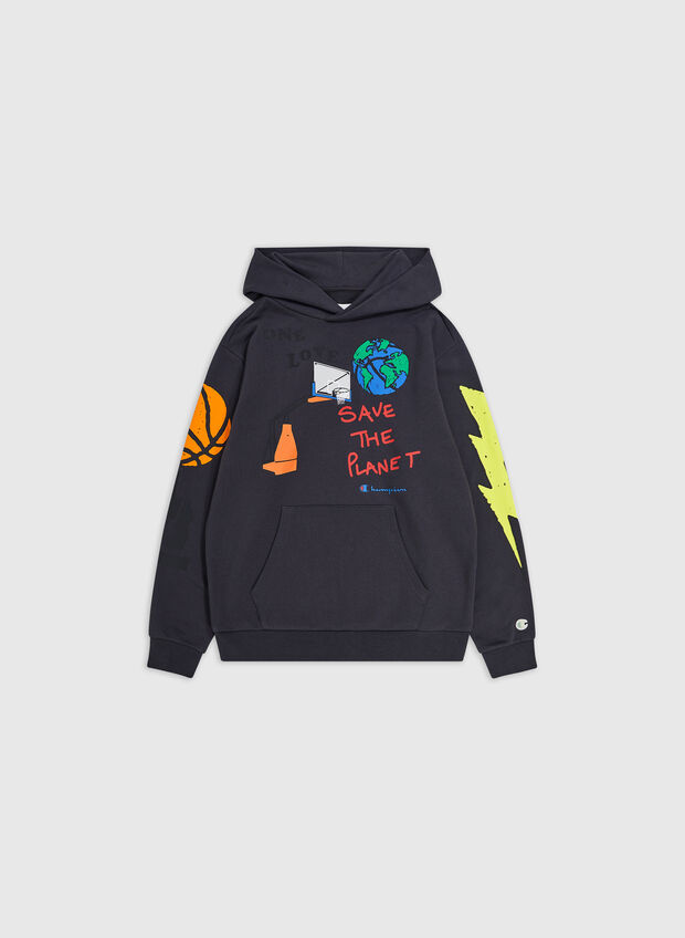 FELPA HOODIE ECO FUTURE ROCHESTER, ES503 FUMO, large