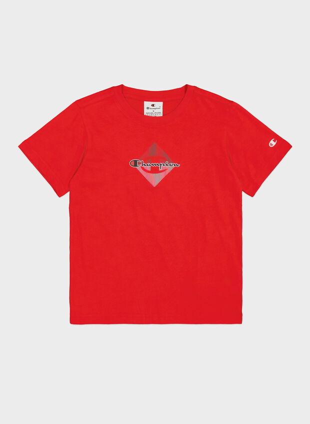 T-SHIRT GRAPHIC SHOP RAGAZZO, RS011 RED, large