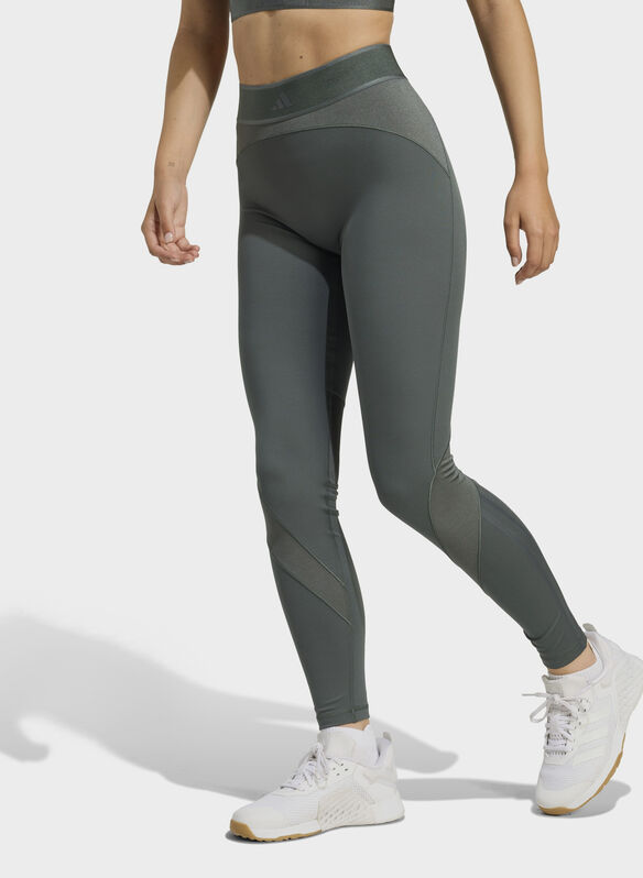 LEGGINGS SEAMLESS, OLIVE, medium