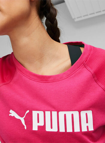 MAGLIA DA TRAINING FIT LOGO, 64 FUXIA, small