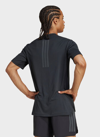 T-SHIRT POWER 3-STRIPES, BLK, small